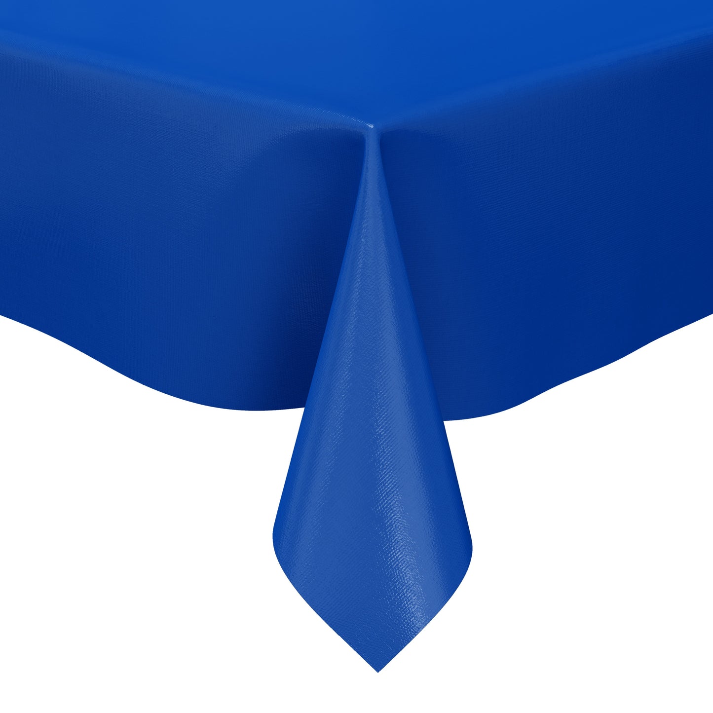Wachstuch Tischdecke blau royalblau einfarbig unifarben uni295 eckig rund oval