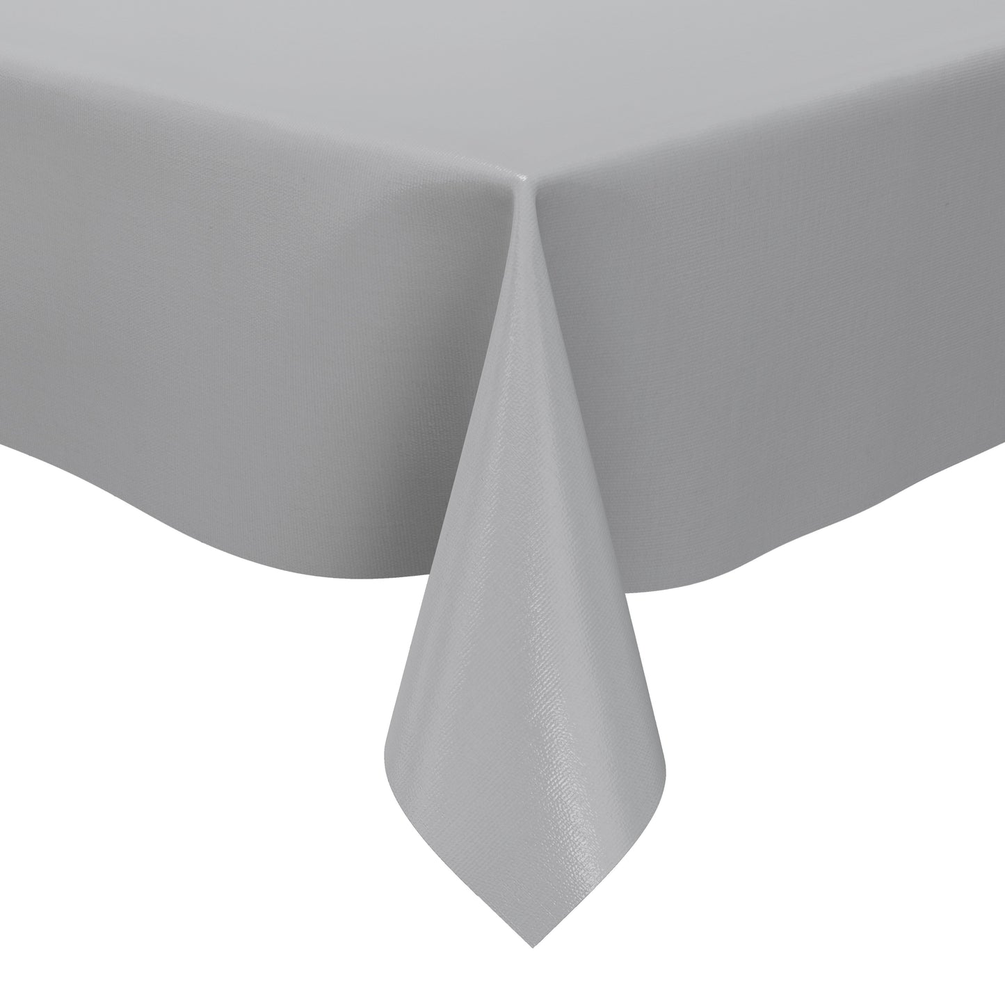 Wachstuch Tischdecke grau einfarbig unifarben uni422 eckig rund oval