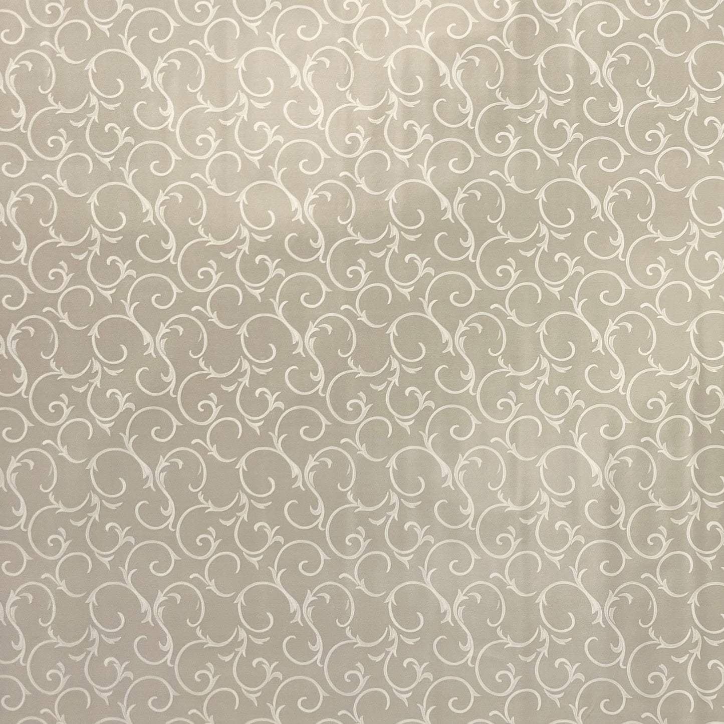Oilcloth tablecloth K150192 Baroque ornaments beige cream square round oval