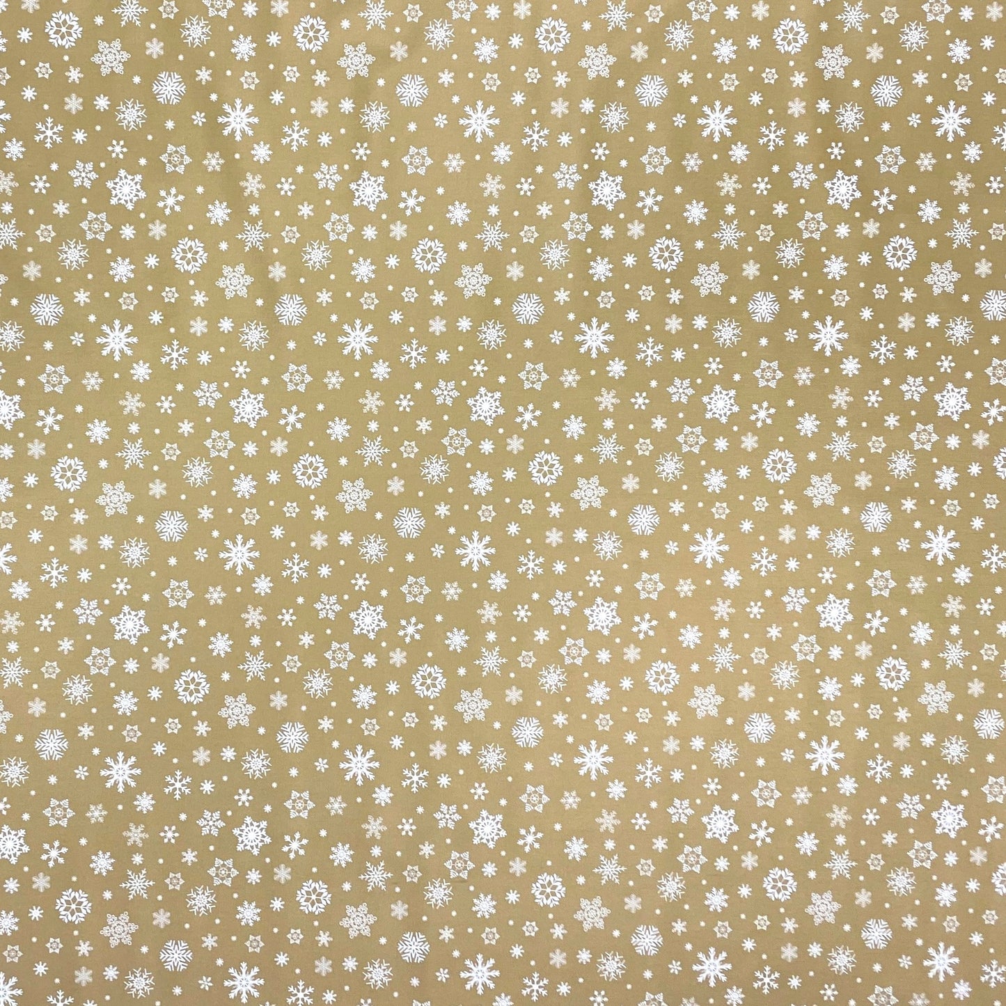 Wachstuch Tischdecke geprägt Weihnachten P1096-1 Schneeflocken auf gold eckig rund oval