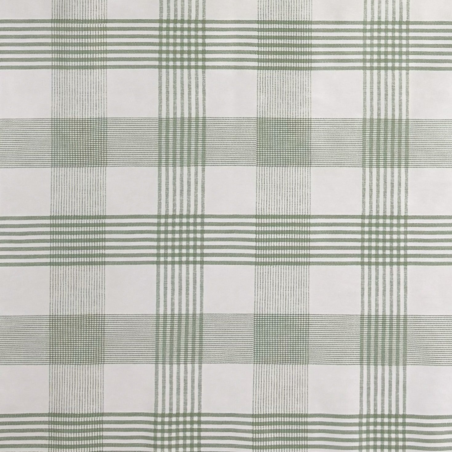 Wachstuch Tischdecke kariert grün
