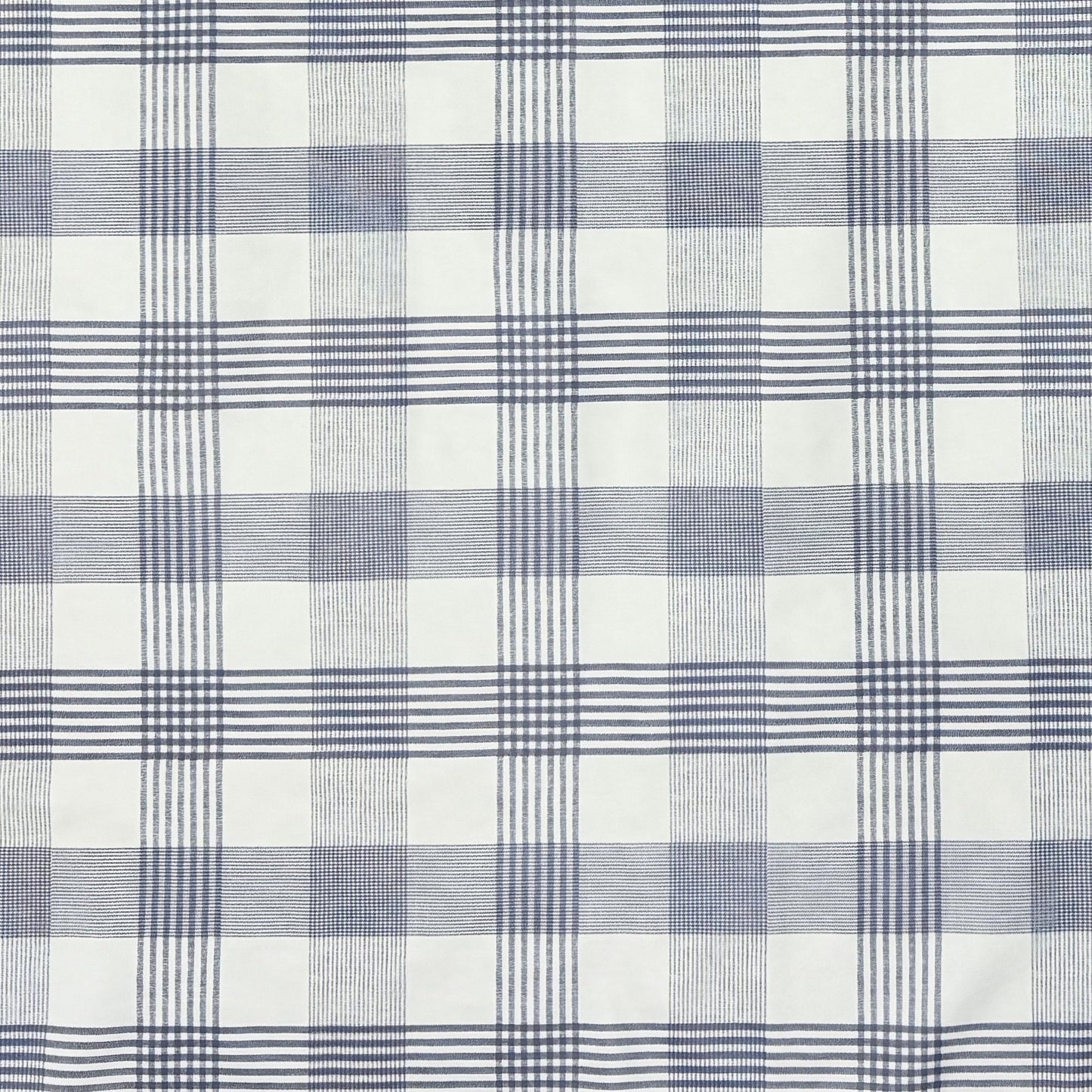 Wachstuch Tischdecke kariert blau