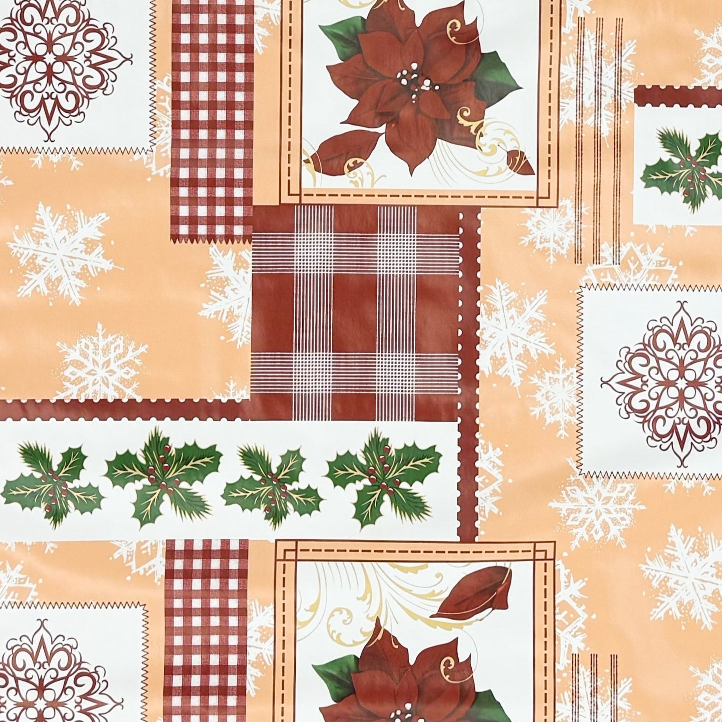 Wachstuch Tischdecke Weihnachten