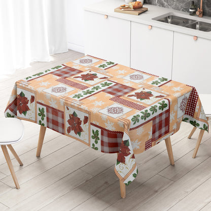 Wachstuch Tischdecke Weihnachten