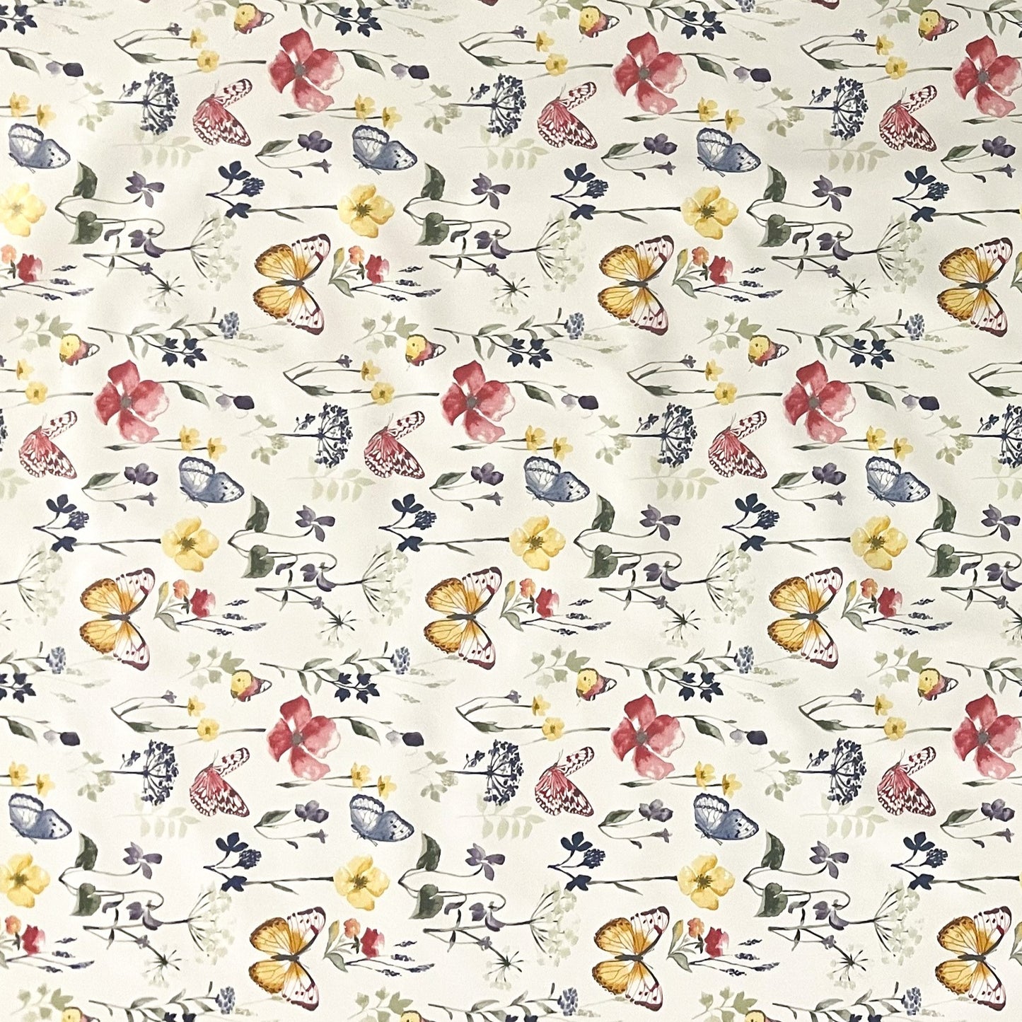 Rouleau de toile cirée ARTICLE SPÉCIAL papillons fleurs floral 01431-00 rouleau marchandises