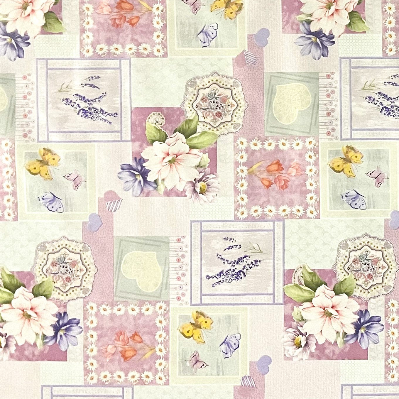 Rouleau de toile cirée ARTICLE SPÉCIAL fleurs floral coloré 01447-01 rouleau marchandises