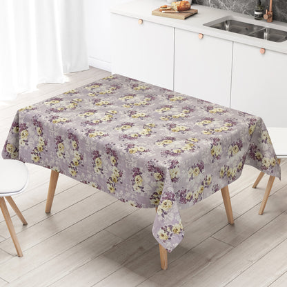 Rouleau de toile cirée ARTICLE SPÉCIAL fleurs floral violet 01539-05 rouleau marchandises