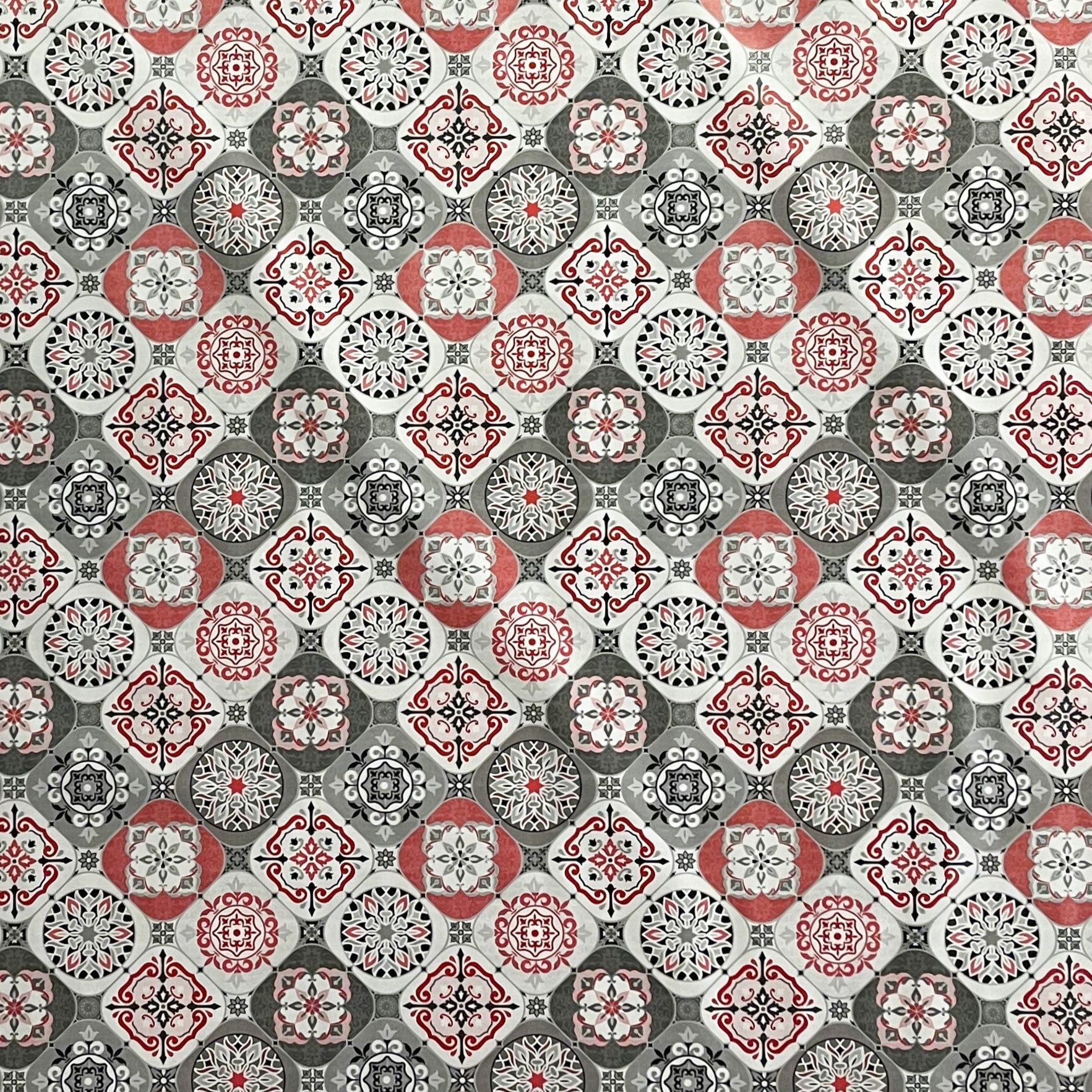 Wachstuch Tischdecke Mosaik