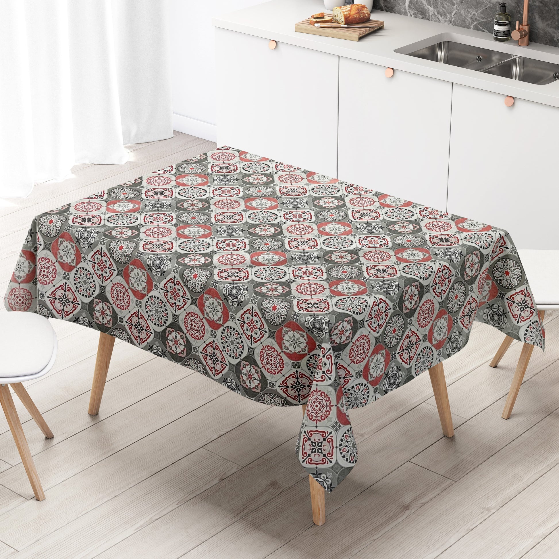 Wachstuch Tischdecke Mosaik