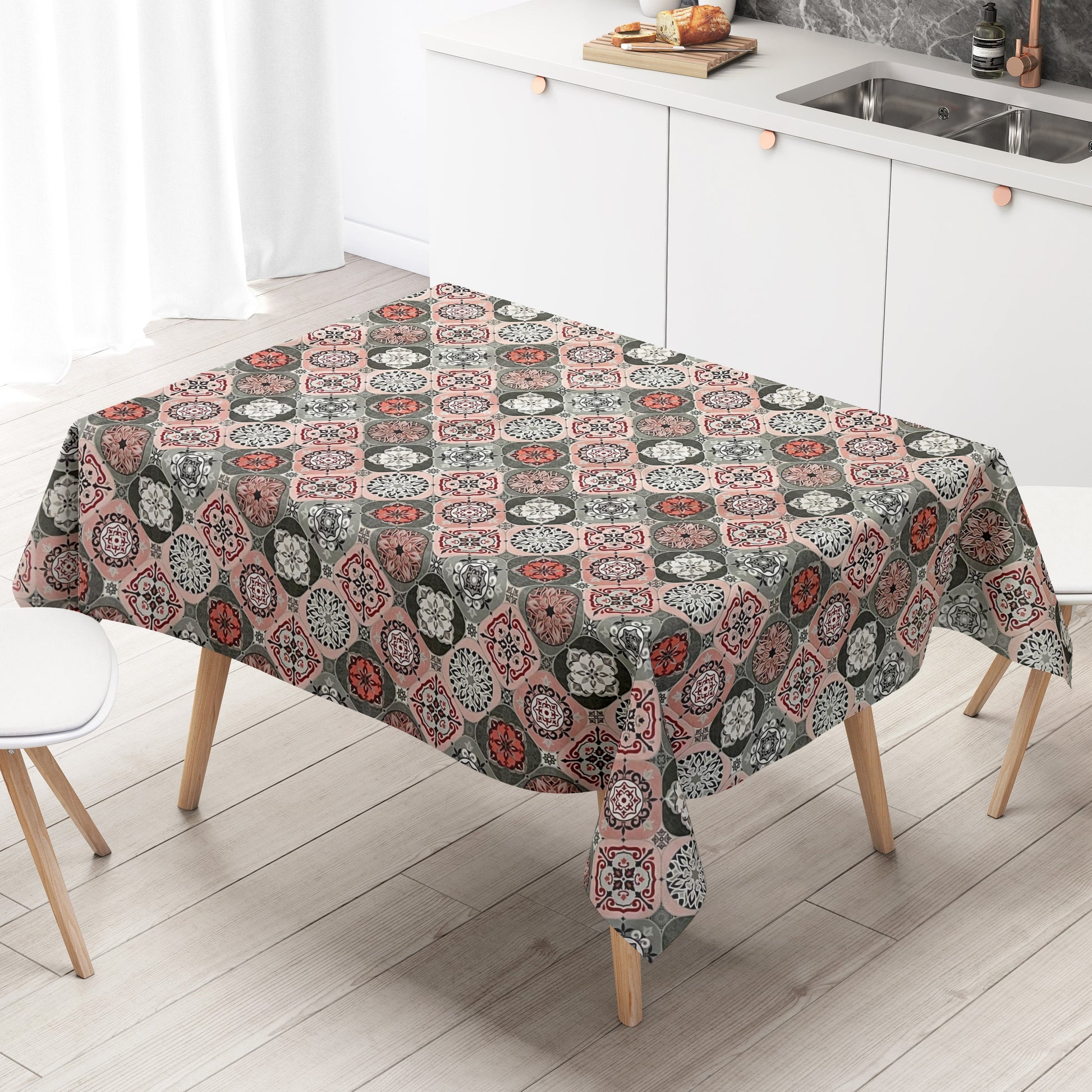 Wachstuch Tischdecke Mosaik
