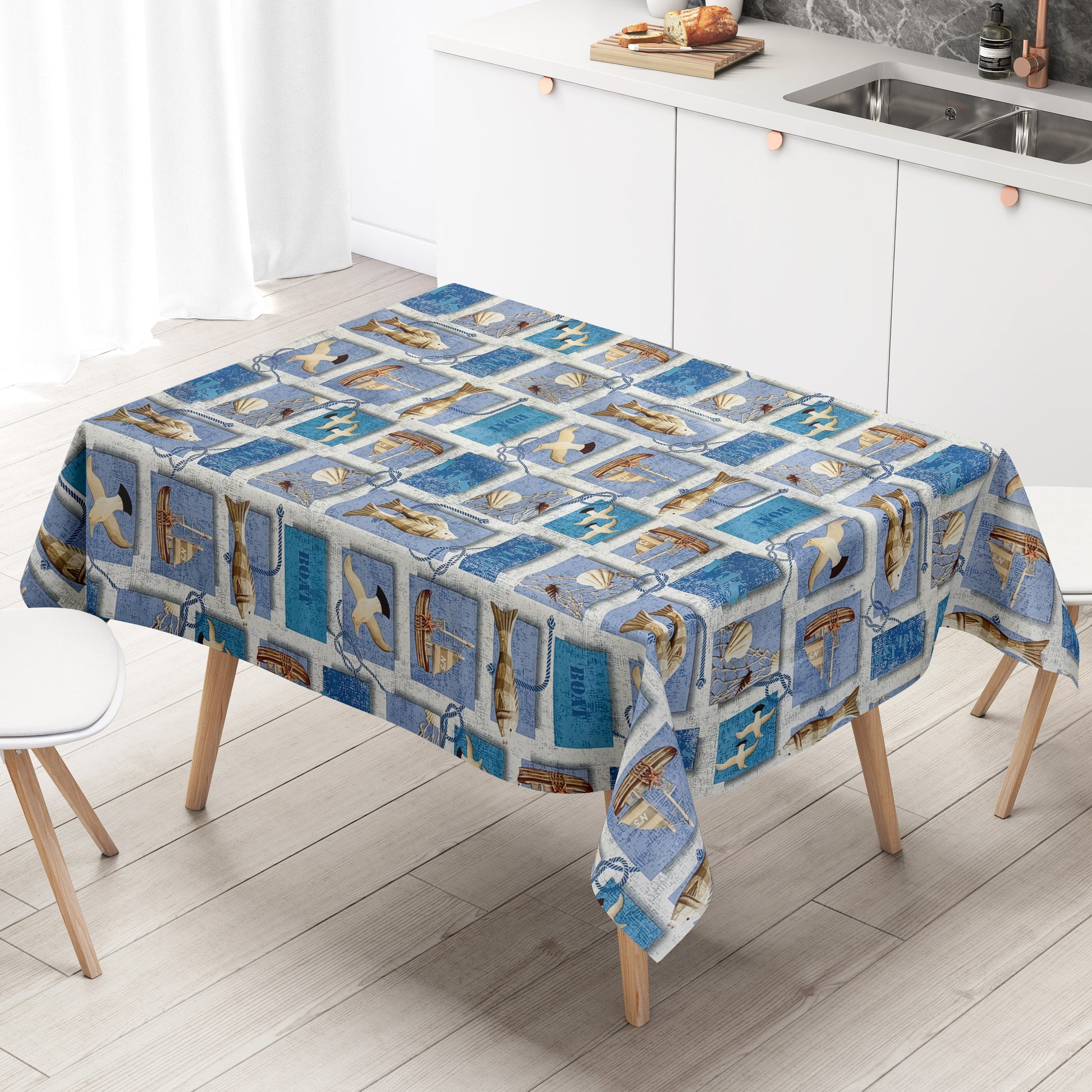 Wachstuch Tisschdecke maritim