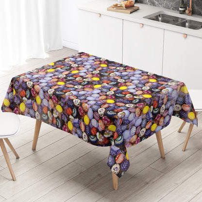 Rouleau de toile cirée vendu au mètre 01726-00 Pâques coloré Oeufs de Pâques peints