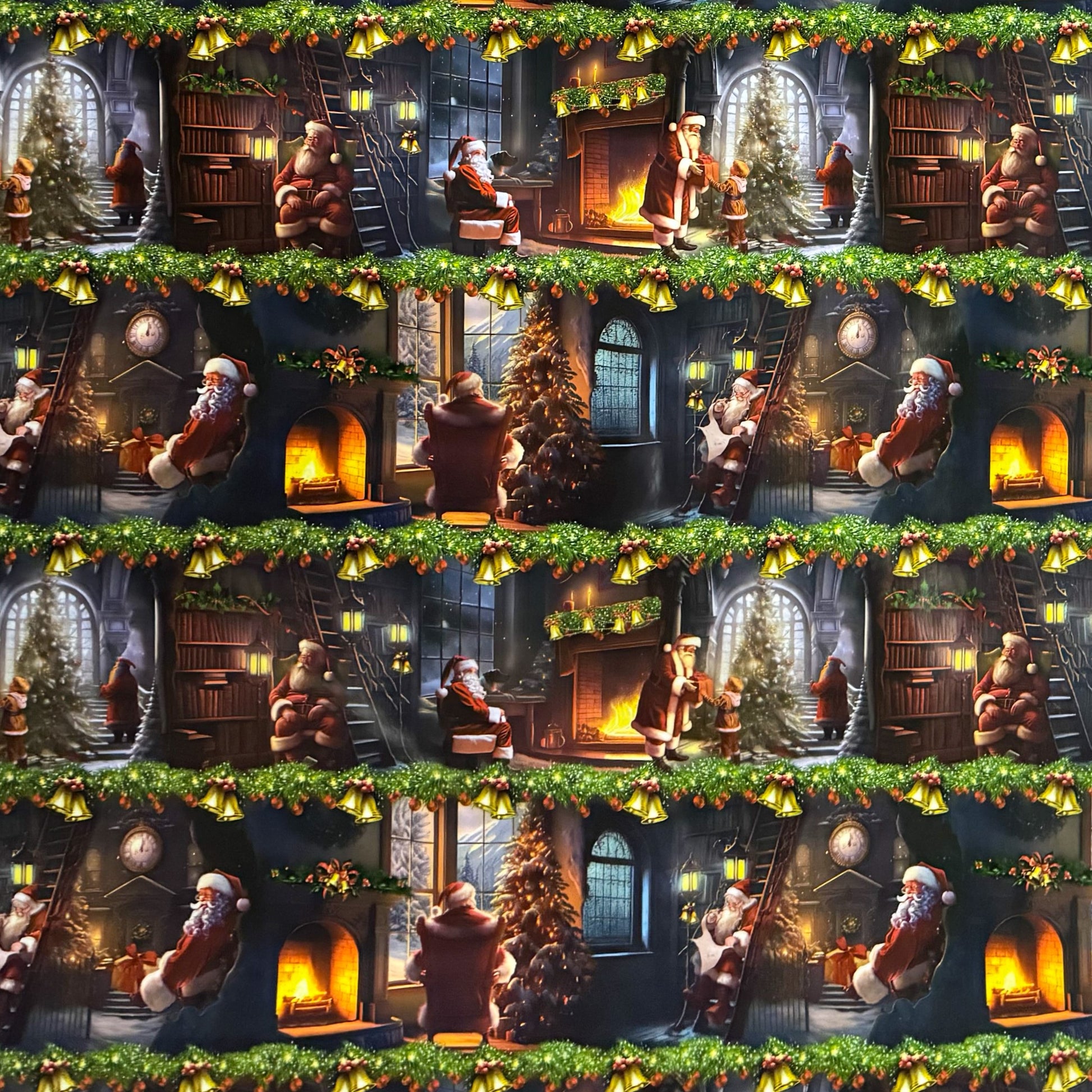 Wachstuch Tischdecke Weihnachten