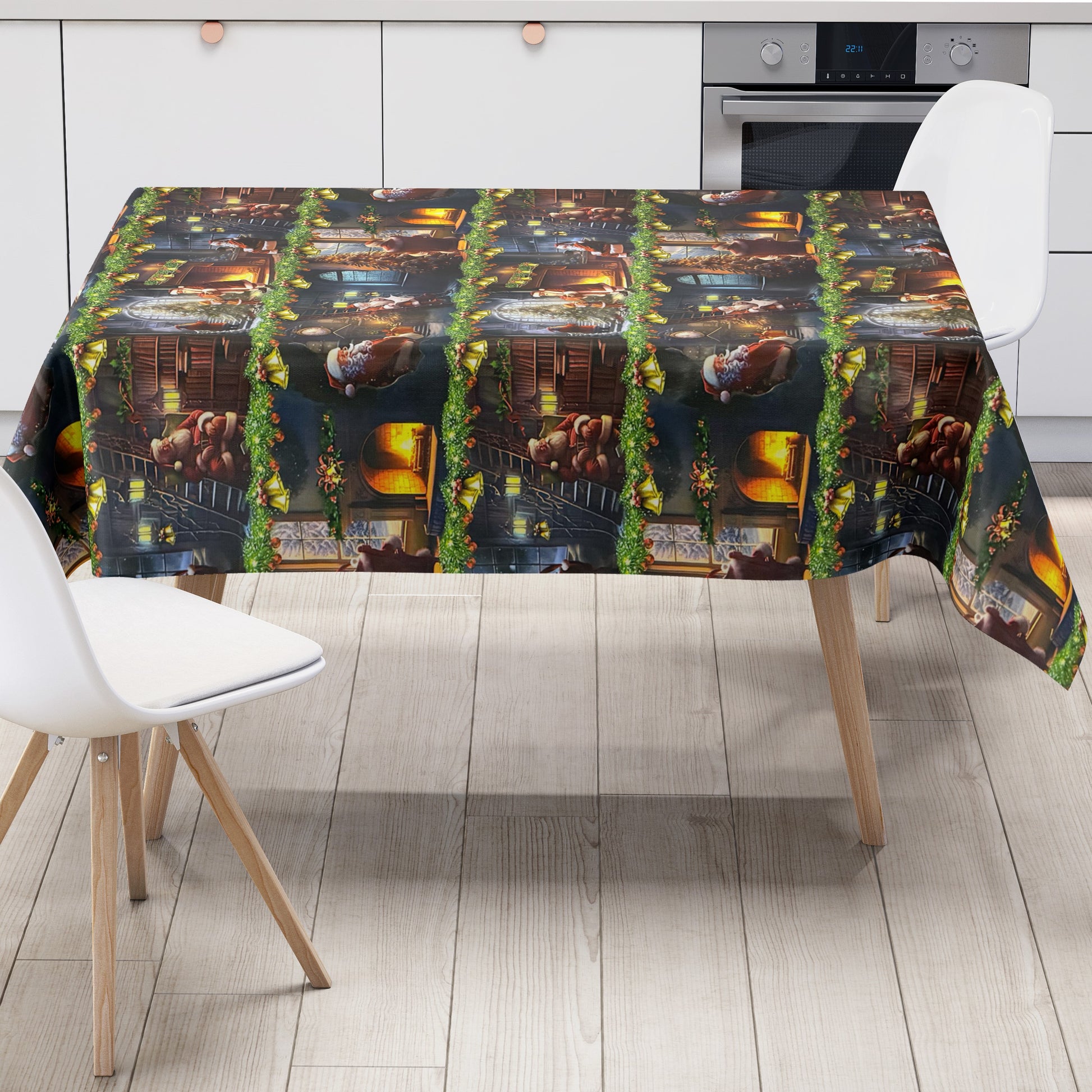 Wachstuch Tischdecke Weihnachten