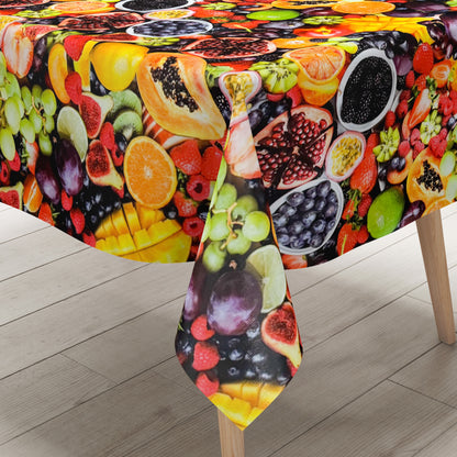 Oilcloth roll sold by the meter roll goods 01743-00 Fruit Fruits