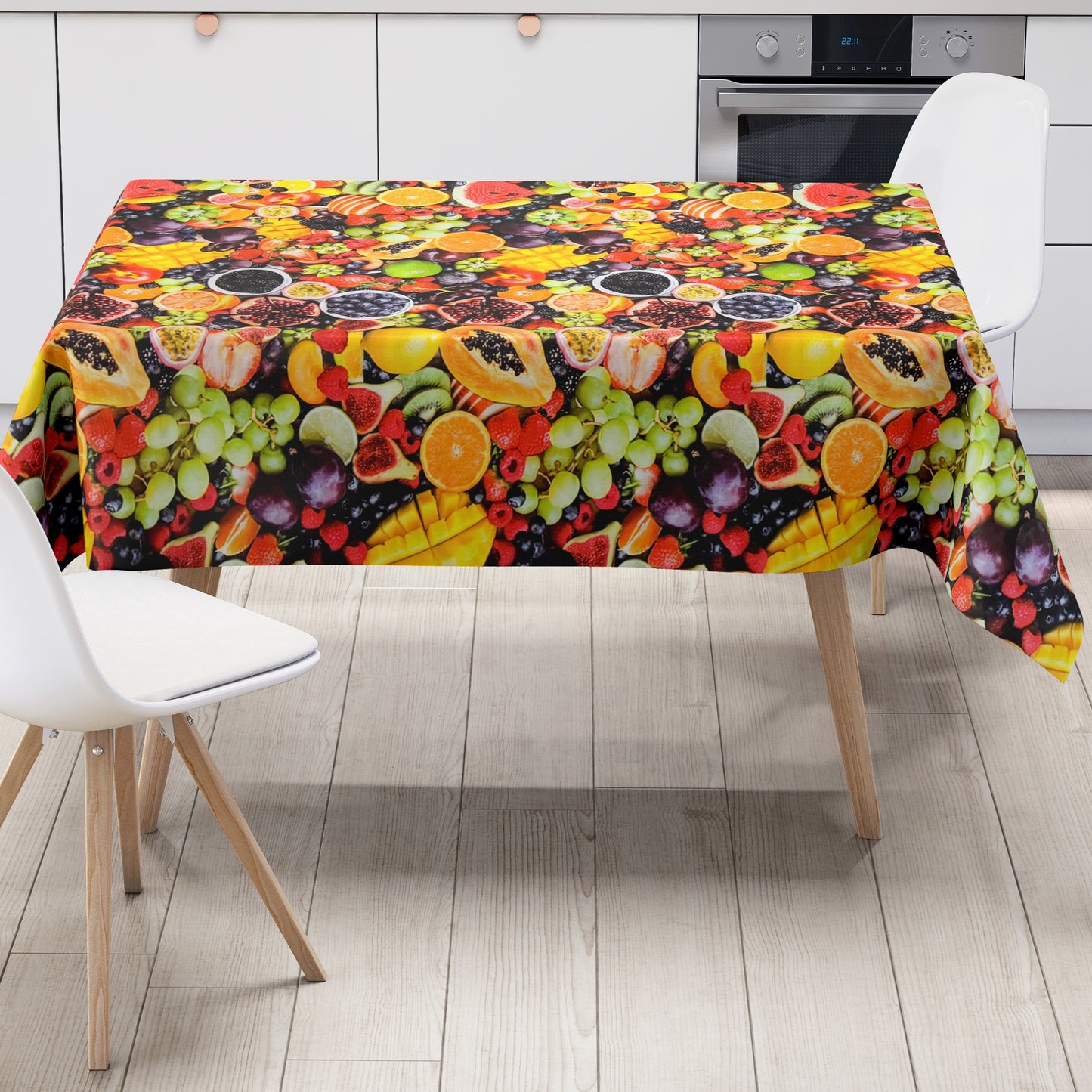 Oilcloth roll sold by the meter roll goods 01743-00 Fruit Fruits