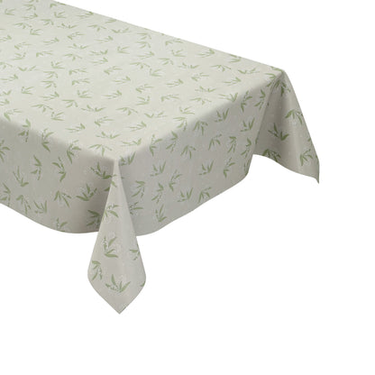 Wachstuch Tischdecke Maiglöckchen hellgrün