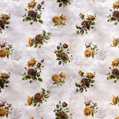Wachstuch Tischdecke Rosen
