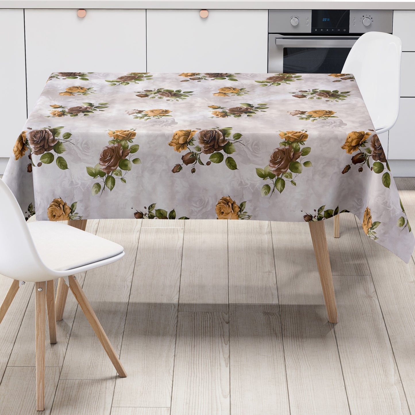 Wachstuch Tischdecke Rosen
