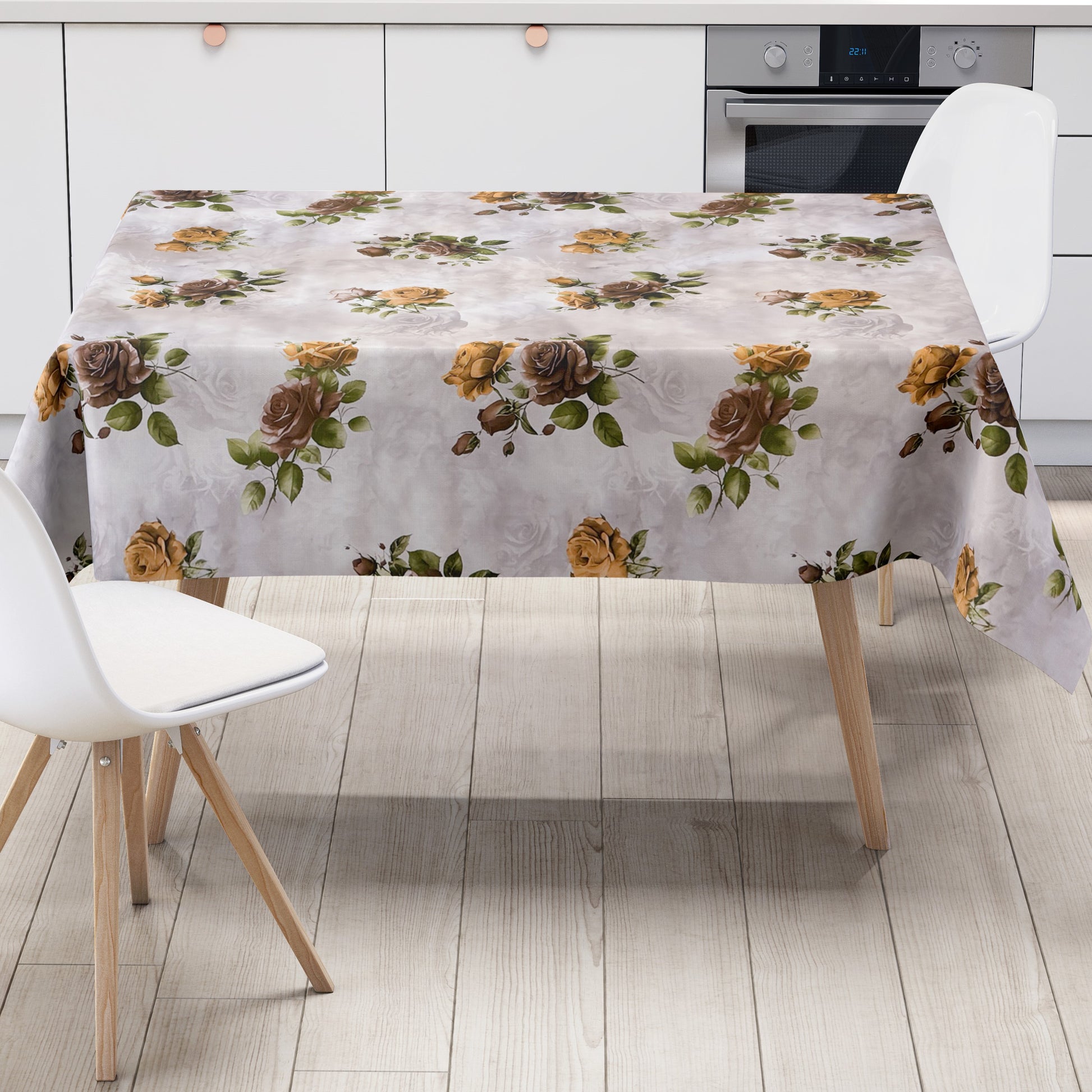Wachstuch Tischdecke Rosen