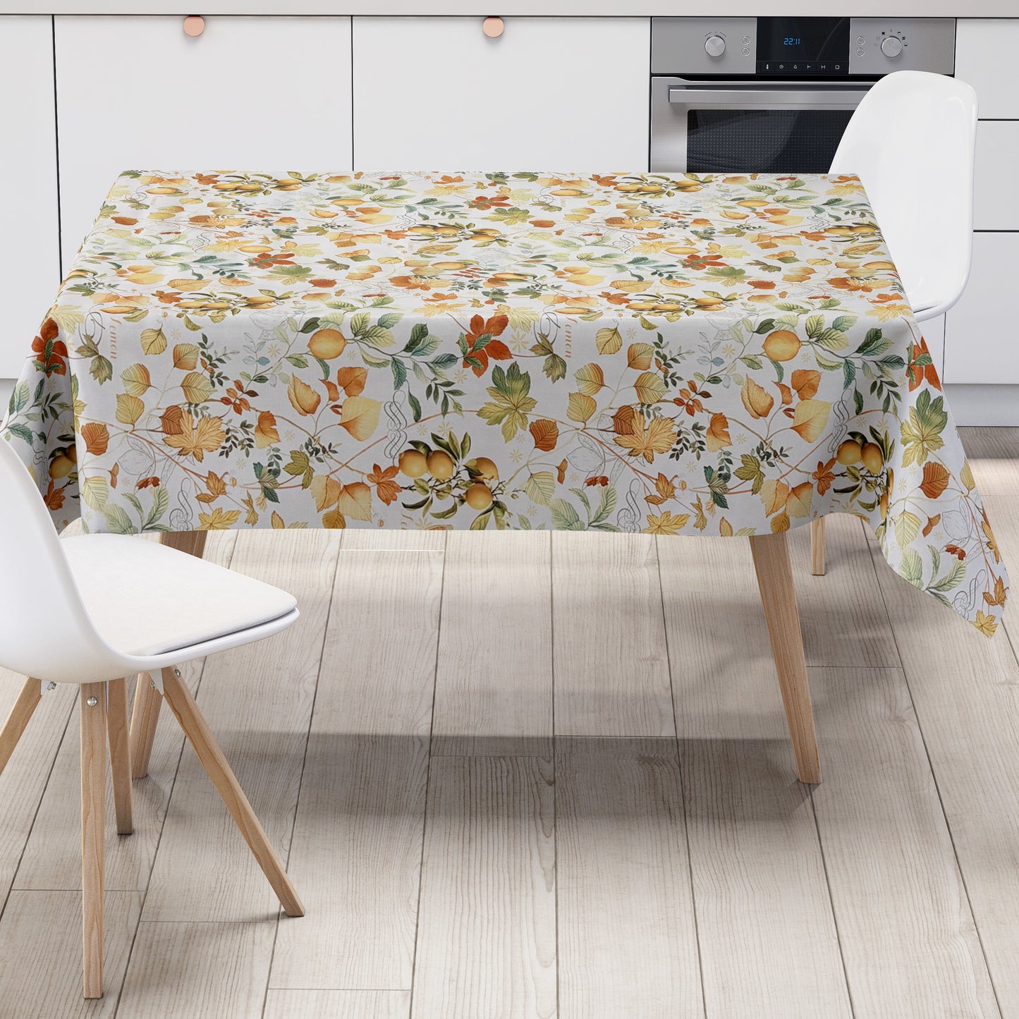 Wachstuch Tischdecke Herbst Autumnn Zitronen