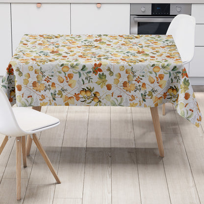 Wachstuch Tischdecke Herbst Autumnn Zitronen
