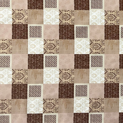 Rouleau de toile cirée ARTICLE SPÉCIAL Patchwork Baroque beige marron 06175-02 Rouleau de marchandises