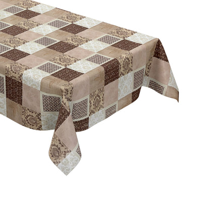 Rouleau de toile cirée ARTICLE SPÉCIAL Patchwork Baroque beige marron 06175-02 Rouleau de marchandises