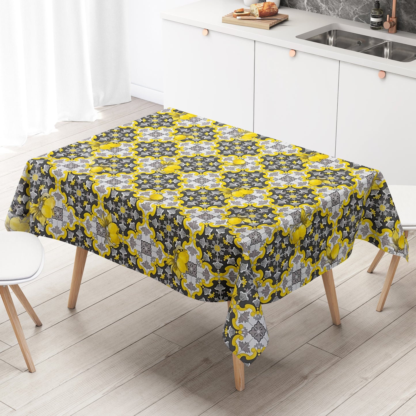 Wachstuch Tischdecke Mosaik