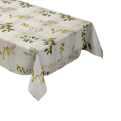 Wachstuch Tischdecke Kräuter