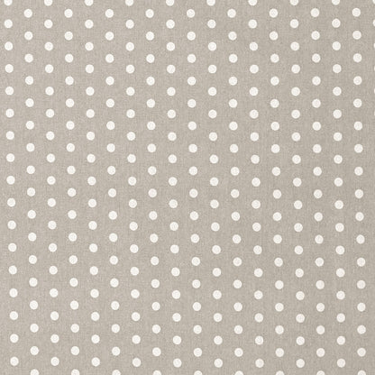 Jacquard tablecloth made of coated cotton with stain protection VAN GOGH Blanco beige dots square round oval 