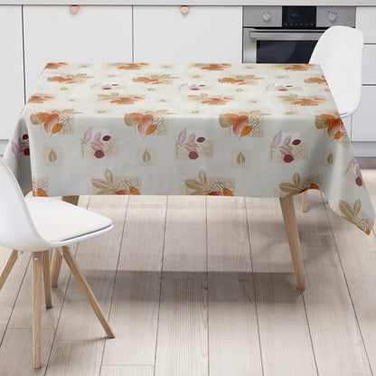 Wachstuchtischdecke Herbst Blätter Laub