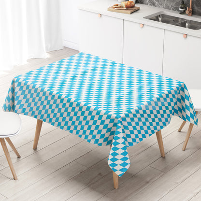 Wachstuch Tischdecke Bayerische Raute