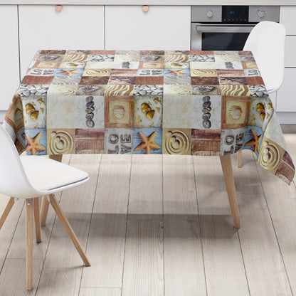 Wachstuch Tischdecke maritim