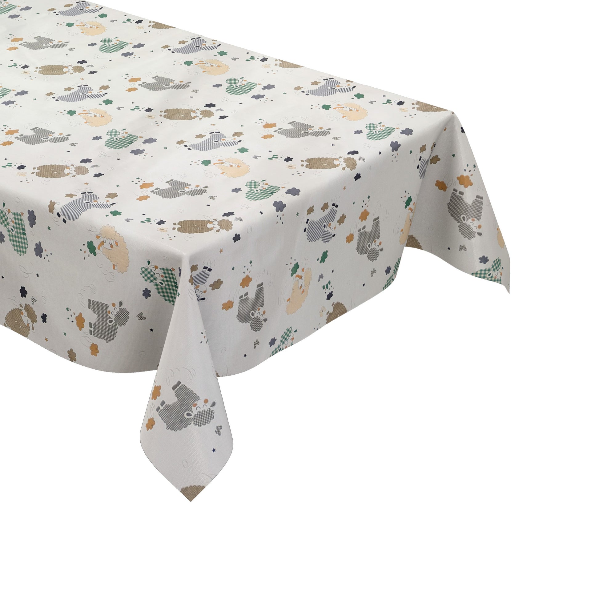 Wachstuch Tischdecke Schaf