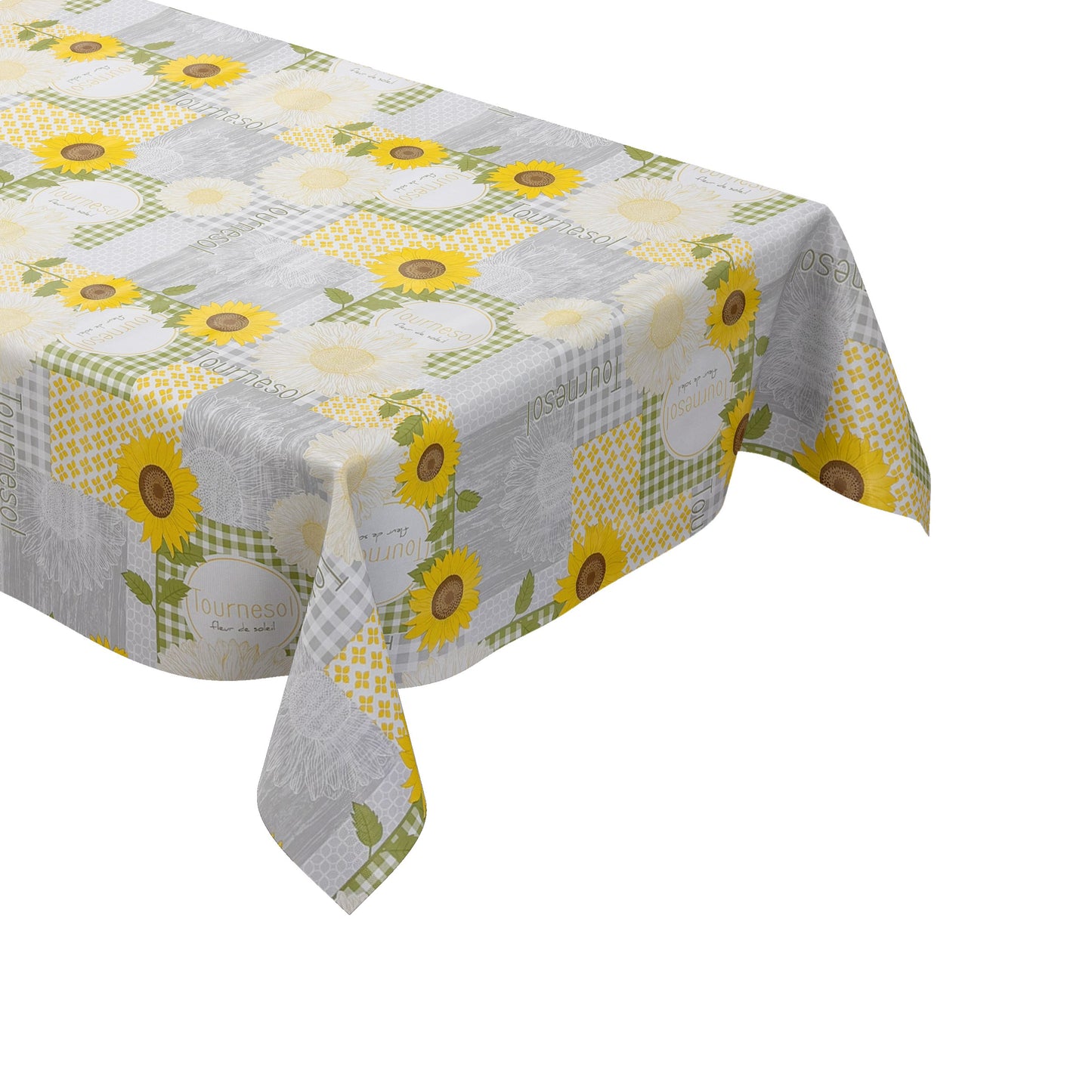 Wachstuch Tischdecke Sonnenblumen