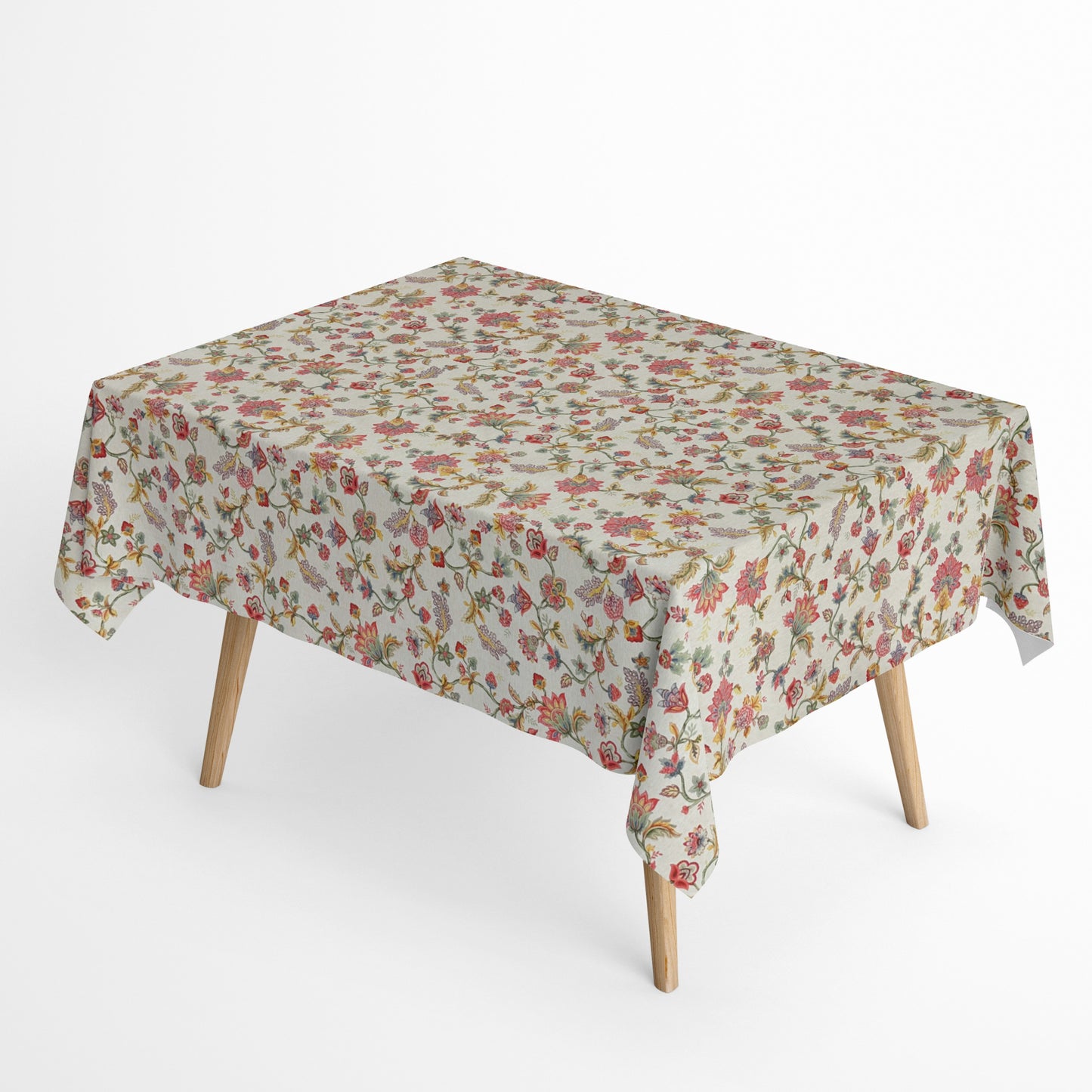 Baumwoll Tischdecke Blumenmeer