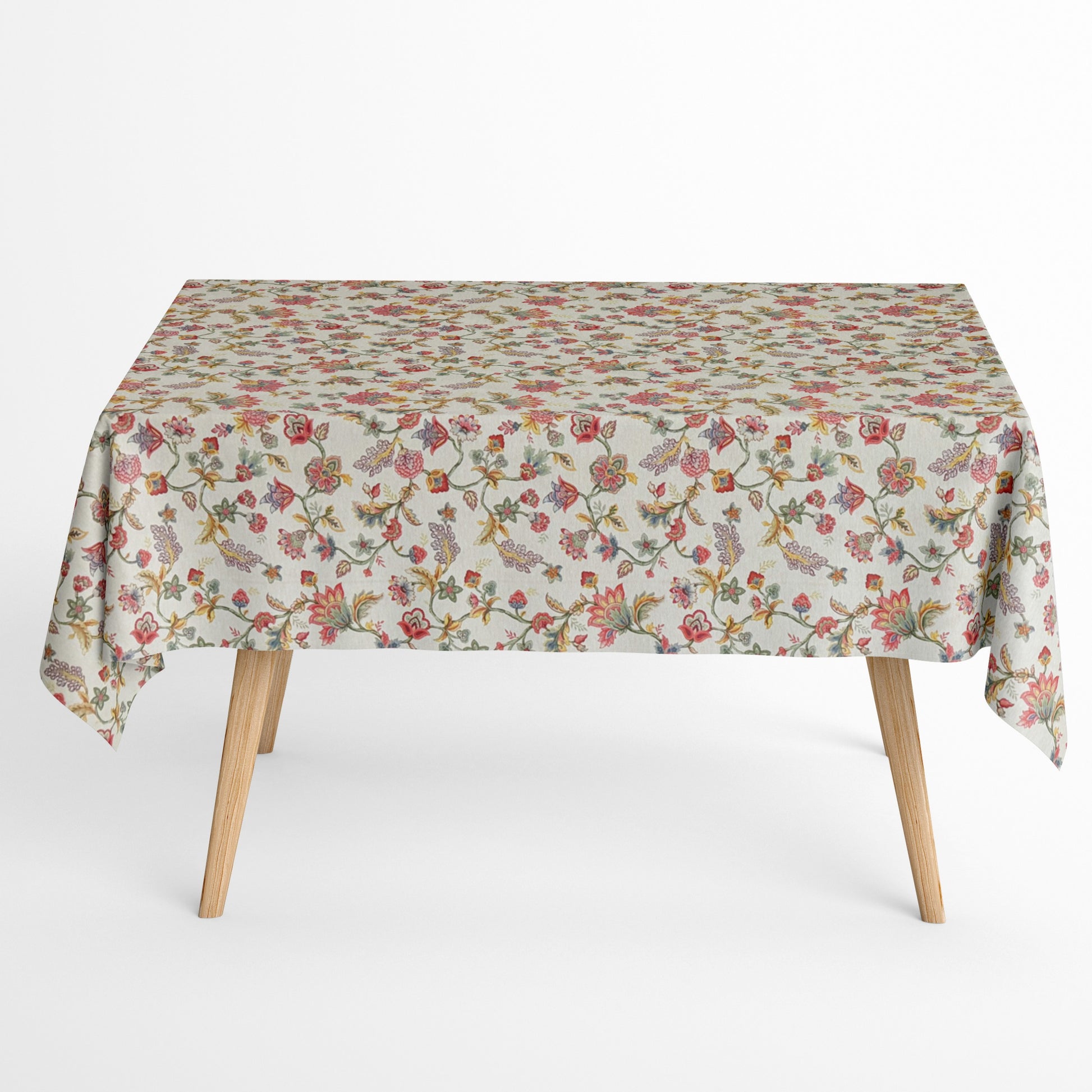 Baumwoll Tischdecke Blumenmeer