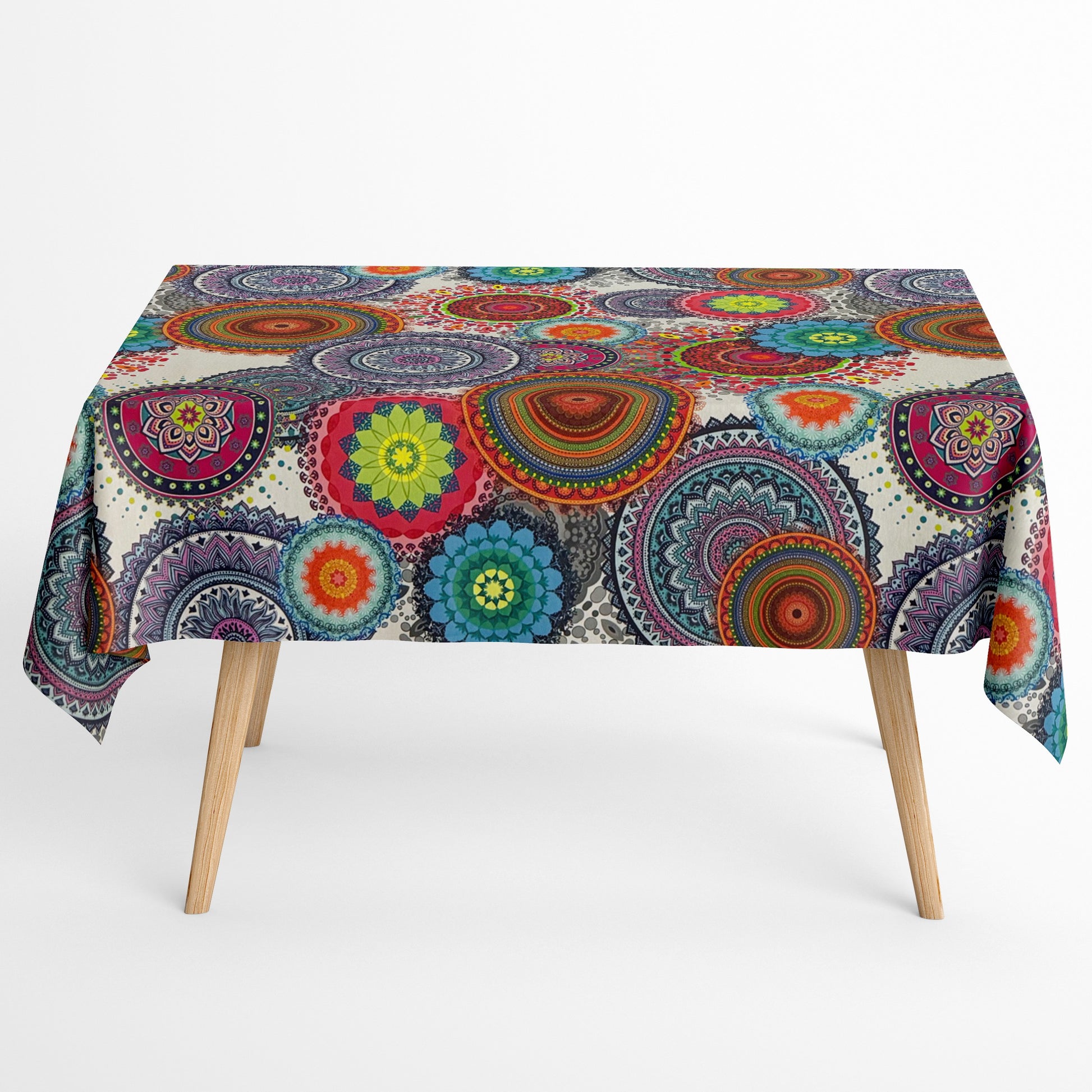 Baumwoll Tischdecke Mandala Bollywood