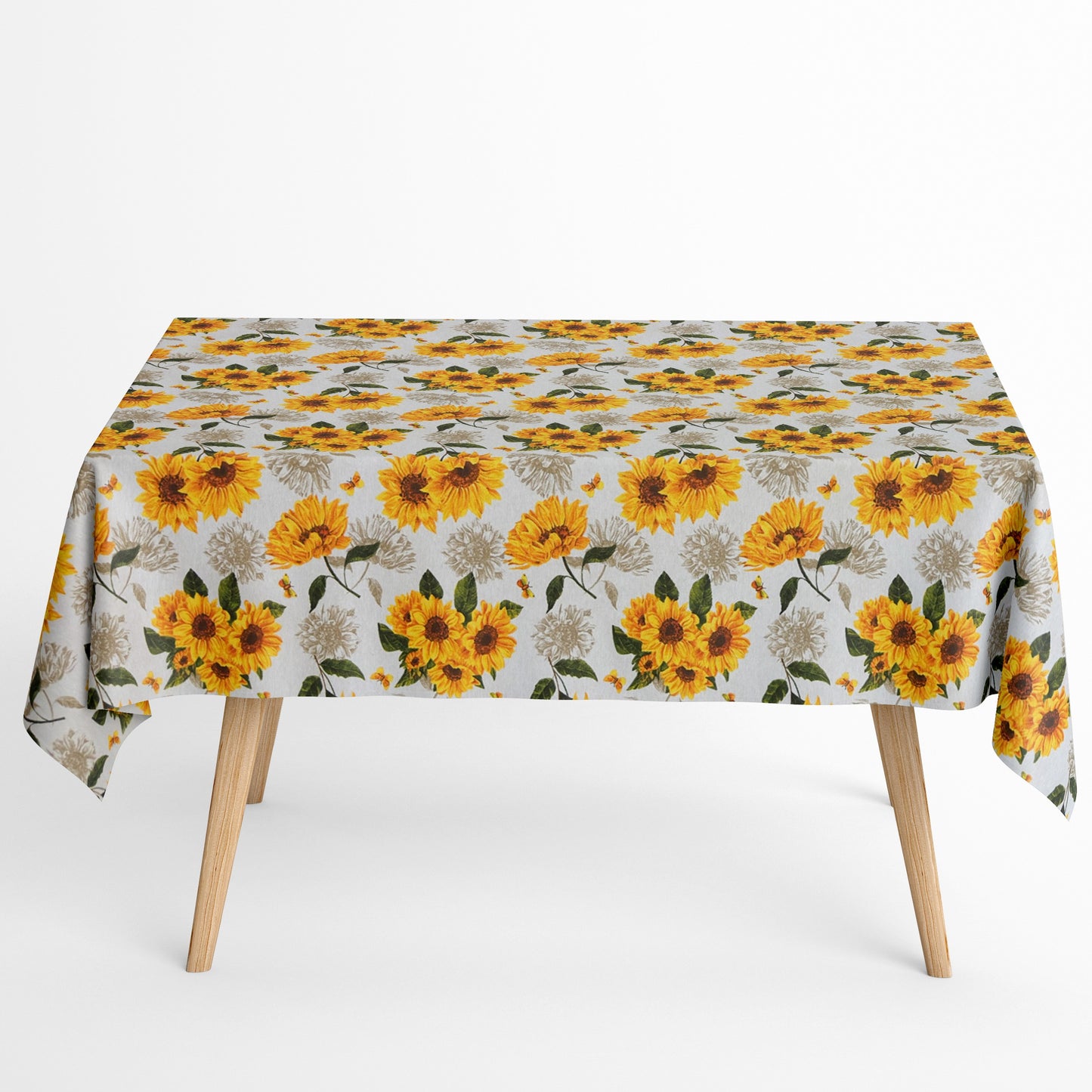 Jacquard Tischdecke Sonnenblumen