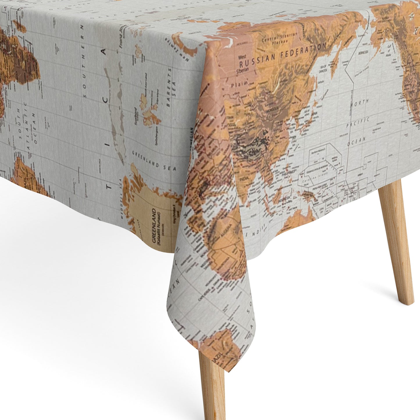 Baumwoll Tischdecke Atlas