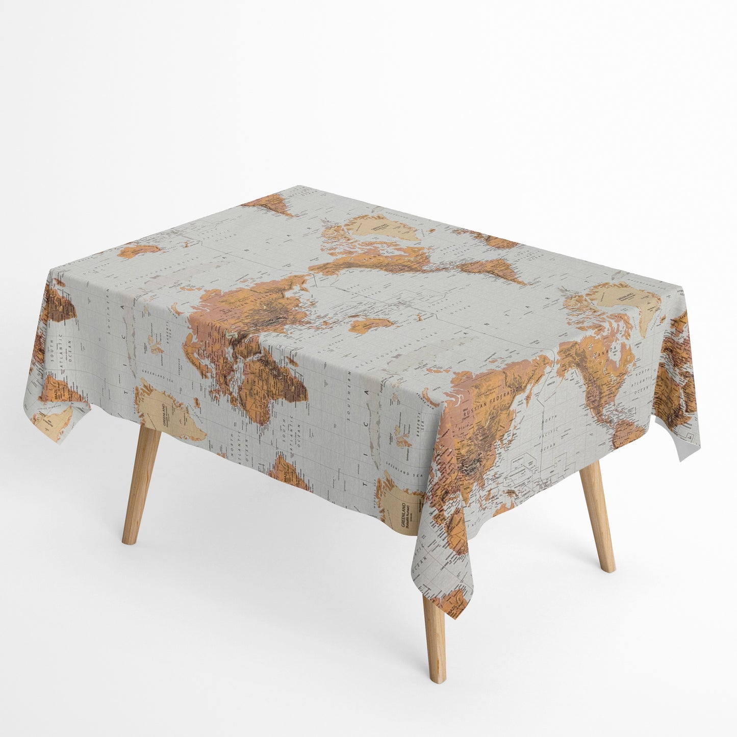 Baumwoll Tischdecke Atlas