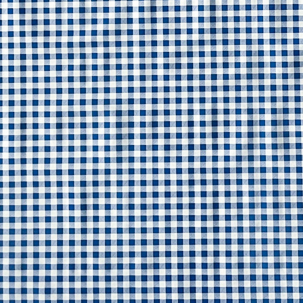 Wachstuch Tischdecke kariert blau