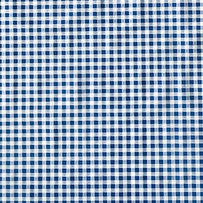 Wachstuch Tischdecke kariert blau