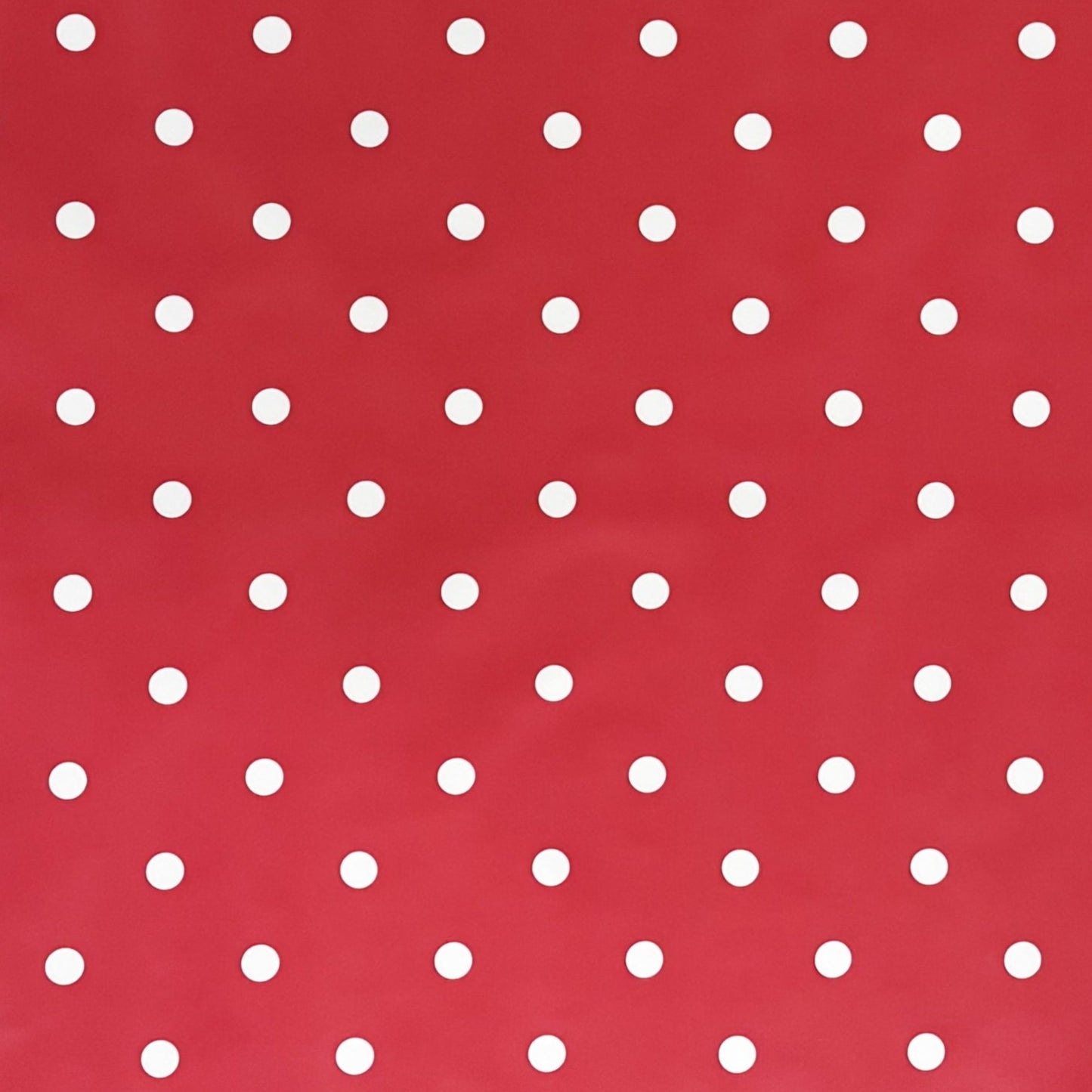 Wachstuch Tischdecke Punkte rot