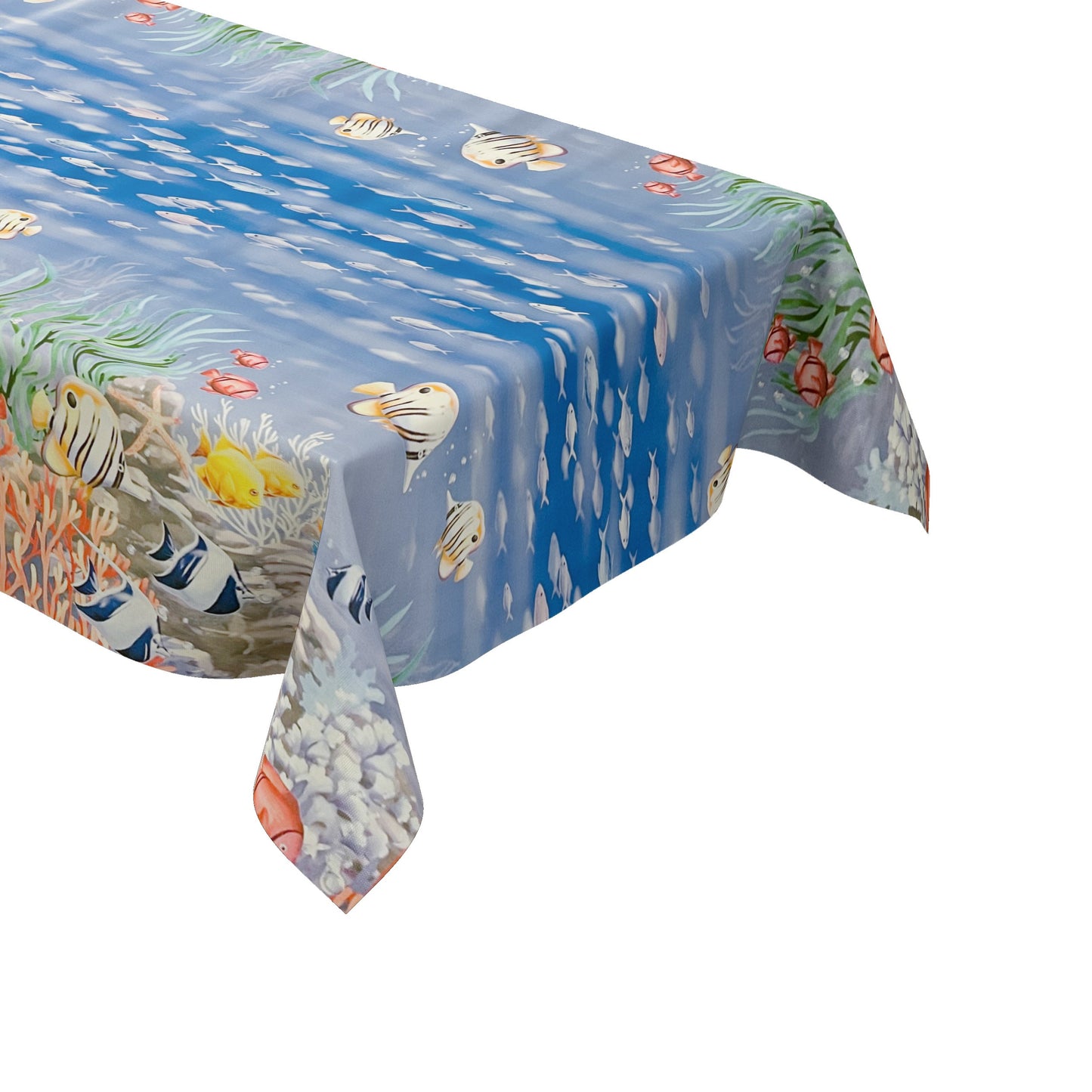 Oilcloth tablecloth sold by the meter 01301-00 Easter Easter Bunny Tulips square round oval