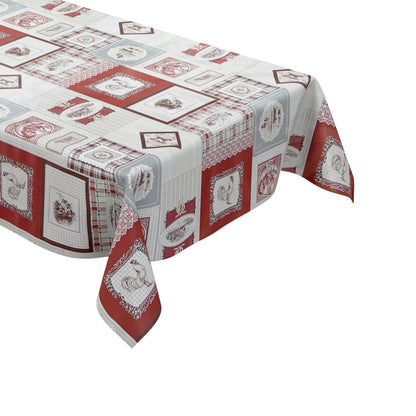 Wachstuch Rolle SONDERPOSTEN Hühner Landhaus B3892-01 Rollenware