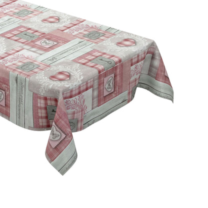 Oilcloth roll SPECIAL ITEM Hearts Country House B4019-01 Roll goods