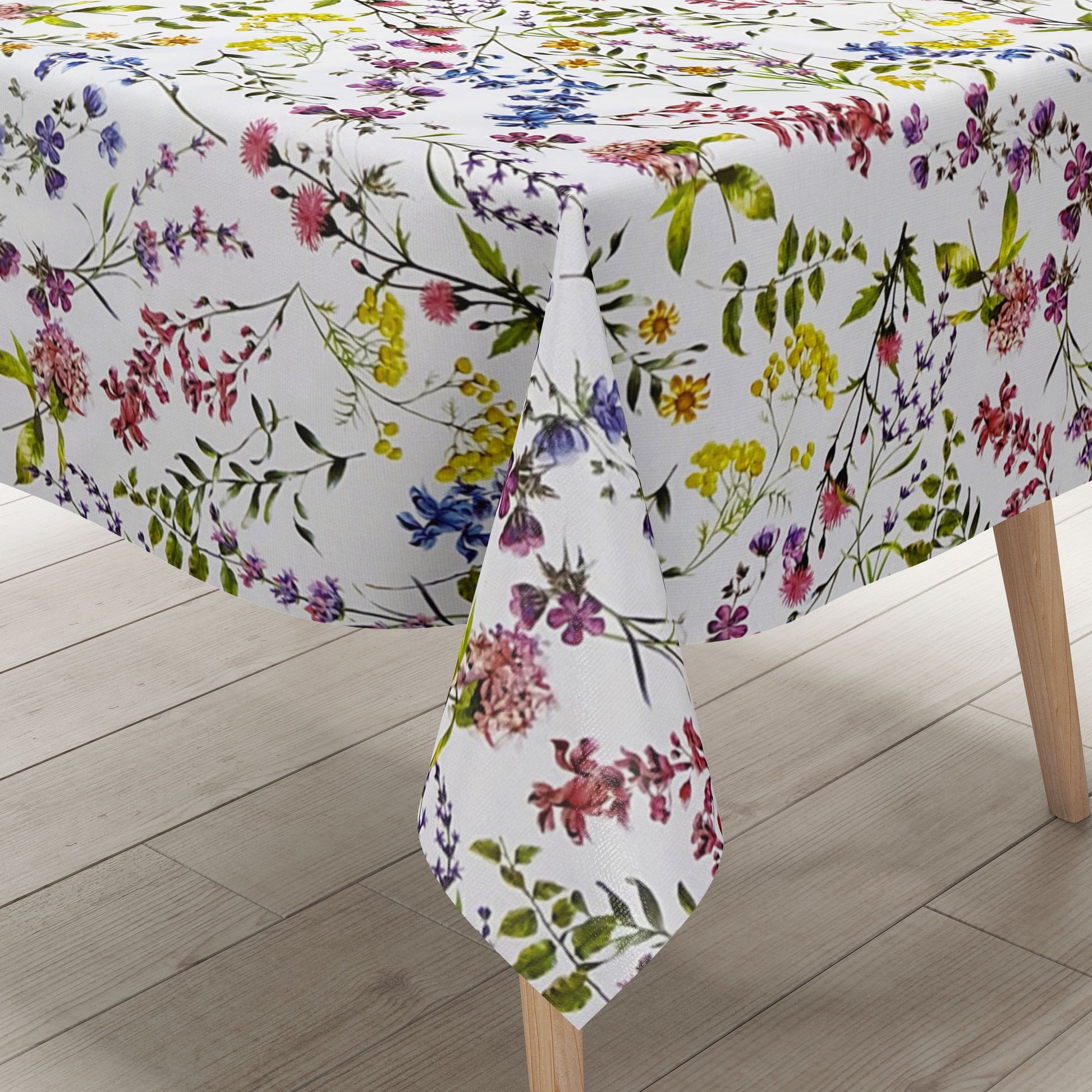 Wachstuch Tischdecke Blumenwiese 
