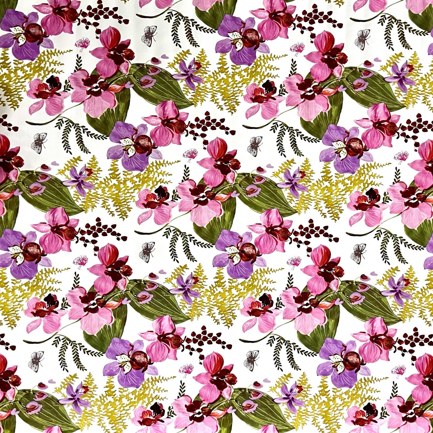 Wachstuch Tischdecke Orchideen